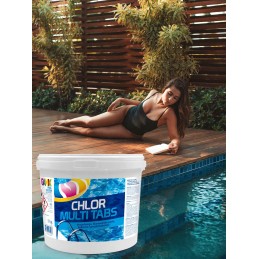 Gamix chloro multi tabletės 3in1 5kg daugiafunkcinės