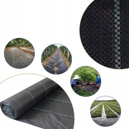 Agrowwoven anti weed mat strong 1 1 x 100 m