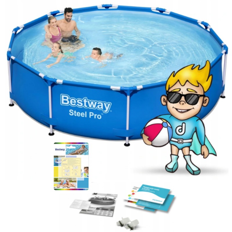 Sodo baseino rėmas 305x76cm bestway 5in1 didelis