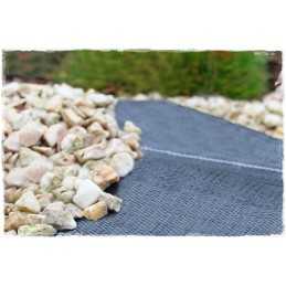 Žemės ūkio mulčiavimo audinys nuo piktžolių, juodas, tvirtas, 70g/m2, 1,6m metre