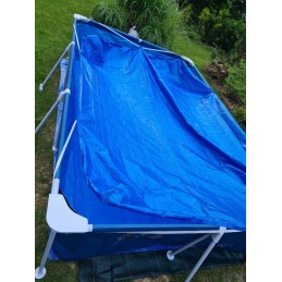 Plieninis sodo baseinas 300 x 201 x 66 cm 5in1 bestway