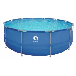 Didelis ir patvarus Avenli rėmo sodo baseinas