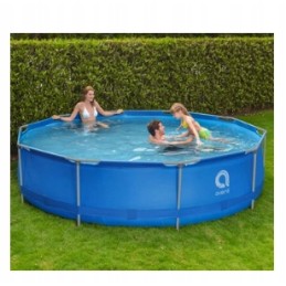 Didelis ir patvarus Avenli rėmo sodo baseinas