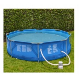 Didelis ir patvarus Avenli rėmo sodo baseinas