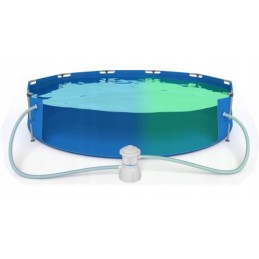 Didelis ir patvarus Avenli rėmo sodo baseinas