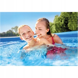 Intex easy set baseino mėlyna