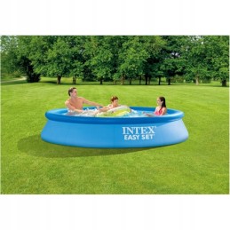Intex easy set baseino mėlyna