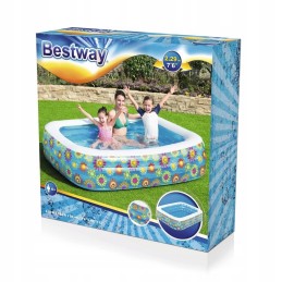 Pripučiamos baseino gėlės 229 x 152 x 56 cm bestway 54