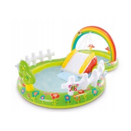 Vandens sodo žaidimų aikštelė 290x180x104 cm intex 57154