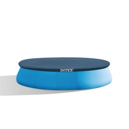 Intex easy set poolset su filtro siurbliu saugos kopėčios šlifuotas audinys