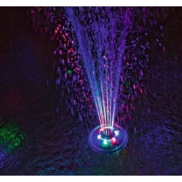 LED baseino lempa su įmontuotu bestway fontanu