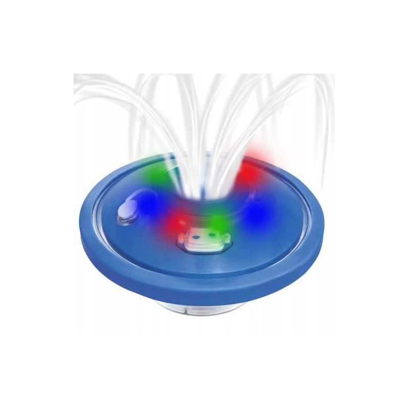 LED baseino lempa su įmontuotu bestway fontanu