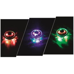 LED baseino lempa su įmontuotu bestway fontanu