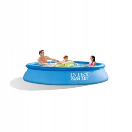 Intex easy set baseino mėlyna