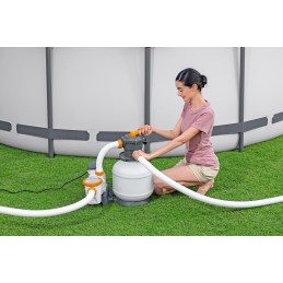 Smėlio filtro siurblys baseinams bestway 8327l h 58499