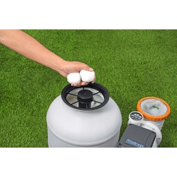 Smėlio filtro siurblys baseinams bestway 8327l h 58499
