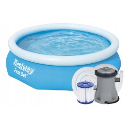 7 viename išsiplečiantis sodo baseinas 305x76 bestway 57270