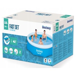 7 viename išsiplečiantis sodo baseinas 305x76 bestway 57270