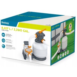 Smėlio filtro siurblys baseinams 8327l h bestway 58499