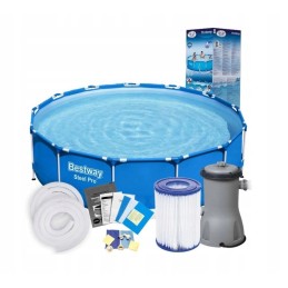 Bestway 5612e raambassein 396x84cm 9in1