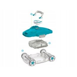 Bestwaya automatinis baseino dulkių siurblys Aquatronix G200 58765