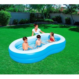 Bestway 54117 šeimos baseinas didelis Laguna 2 62mx1 5
