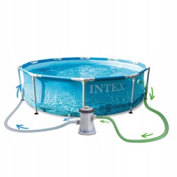 Karkasinis baseinas 305x76 cm 16in1 intex 28208