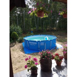 Plieninis pro 305x76 bestway 3in1 rėmo baseinas