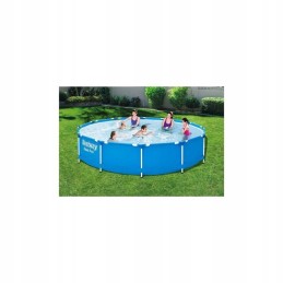 Didelis sodo rėmo baseinas 366x76cm 7in1 komplektas