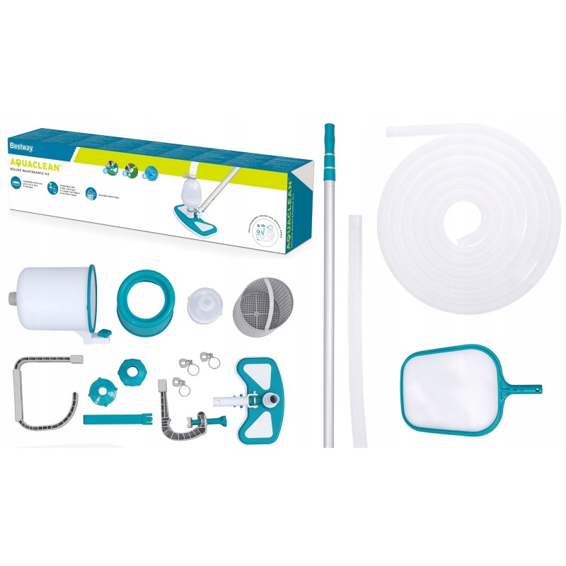 Baseino valymo rinkinys, bestway 58237 skimmer baseino dulkių siurblys
