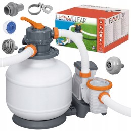 Smėlio filtro siurblys baseinui 5678l h set bestway 58497