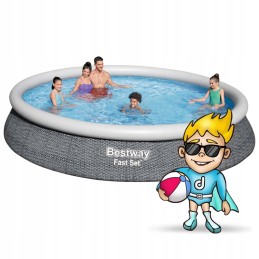 Išplečiamas sodo baseinas 457 x 84 cm 9in1 bestway 57313n
