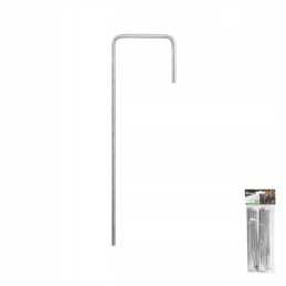 Cinkuoto metalo kilimėlio kaištis 15cm 50 vnt