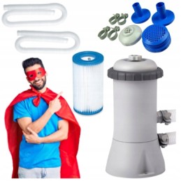 Intex baseino vandens filtro siurblys, efektyvus ir taupantis energiją