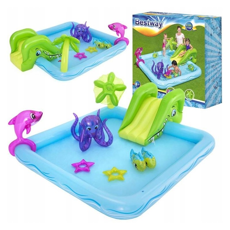 Bestway baseinas, irklavimo baseinas, žaidimų aikštelė, akvariumas