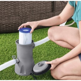 Stiprus baseino filtro siurblys