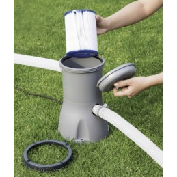 Stiprus baseino filtro siurblys