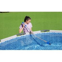 Belaidis dulkių siurblys vandens barjeriniam baseinui