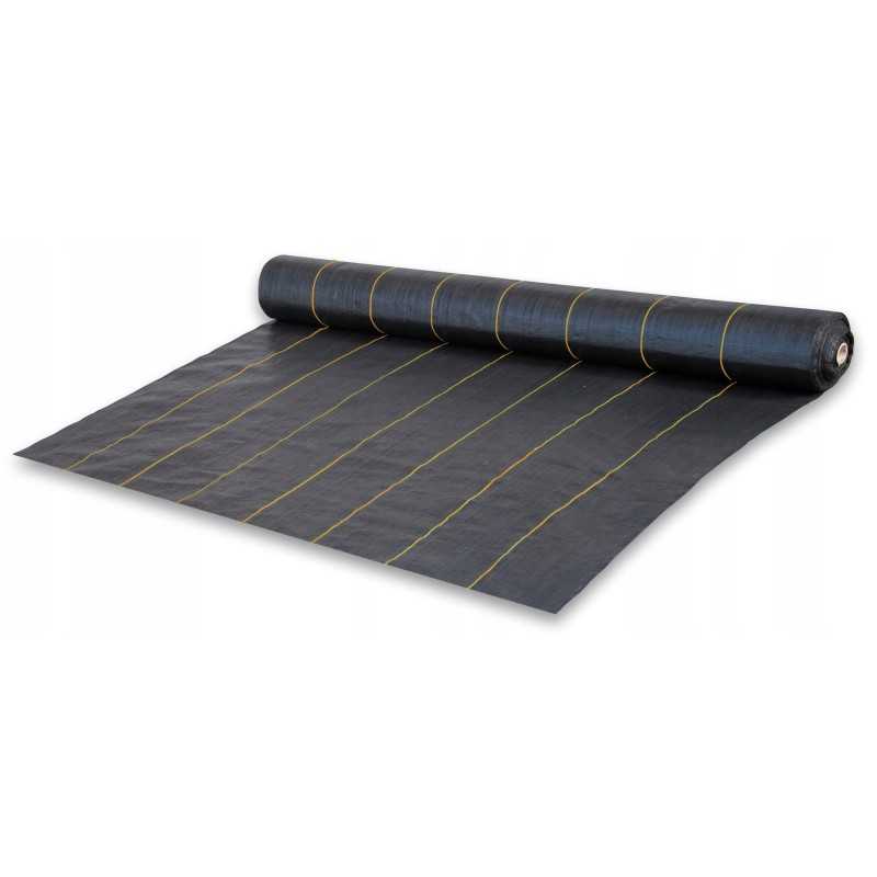 Agrotekstilė, juoda UV agrotekstilė, 90g, 0,4x10m