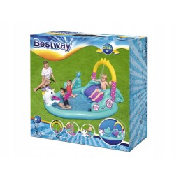 Baseino žaidimų aikštelė unicorn slide bestway 53097
