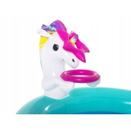 Baseino žaidimų aikštelė unicorn slide bestway 53097
