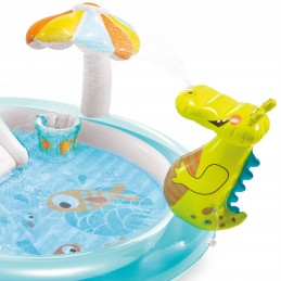 Pripučiamas baseinas, vandens žaidimų aikštelė, intex gator vandens takelis