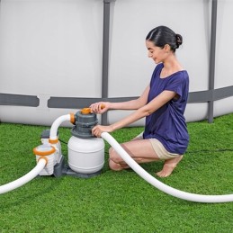 Baseino smėlio filtras siurblys baseino filtras 5678 lh bestway 58497