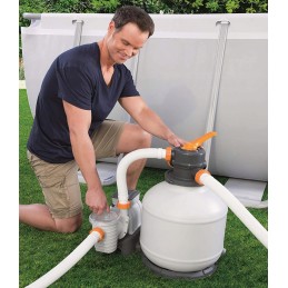 Baseino smėlio filtras siurblys baseino filtras 5678 lh bestway 58497