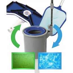 Dulkių siurblys baseinų valymui, didelis valymo rinkinys, bestway 58237