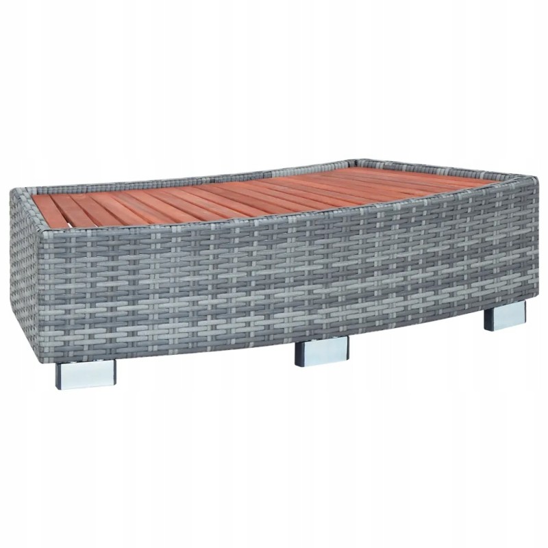 SPA pakopa, pilka 92x45x25 cm, polirotangas