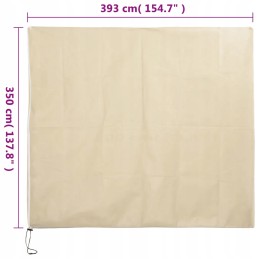 Apsauginis gaubtas augalams su užtrauktuku 70 g m2 3 93x3 5 m