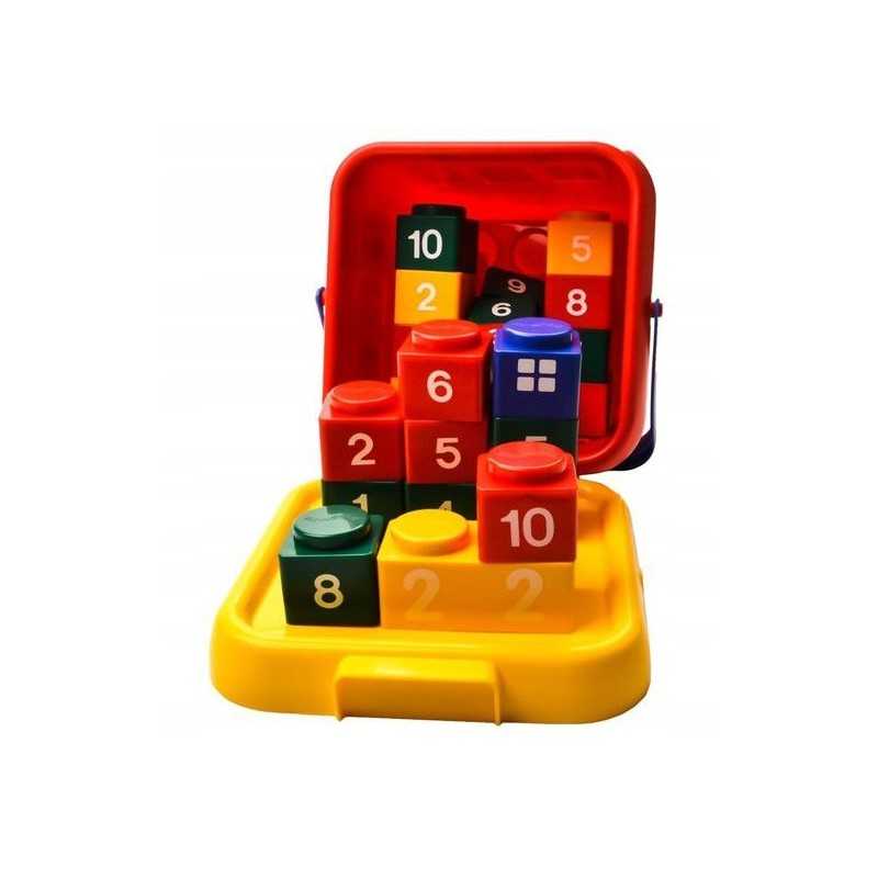 Viking Toys mini chubies blokuoja skaičius