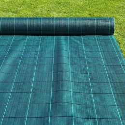 Green agrotextile 15m x 3.2m strong, Polish 100g for weeds uv pins