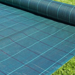 Green agrotextile 15m x 3.2m strong, Polish 100g for weeds uv pins